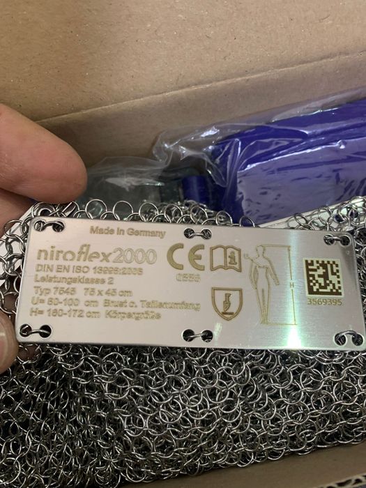 Manusa zale si sort zale pentru macelari