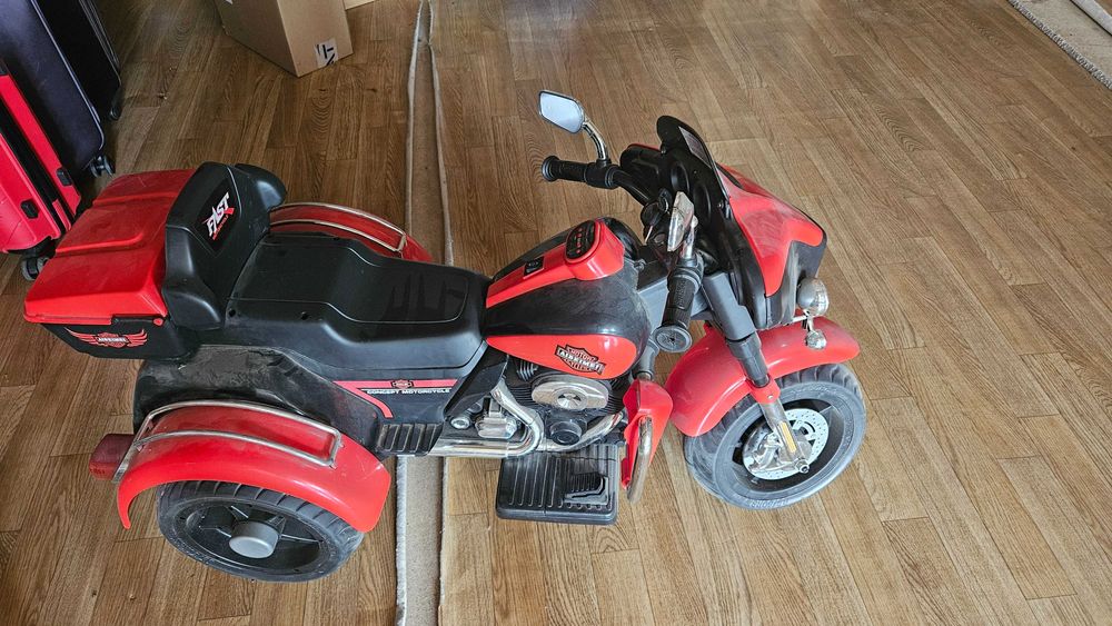 Мотоцикл детский электрический