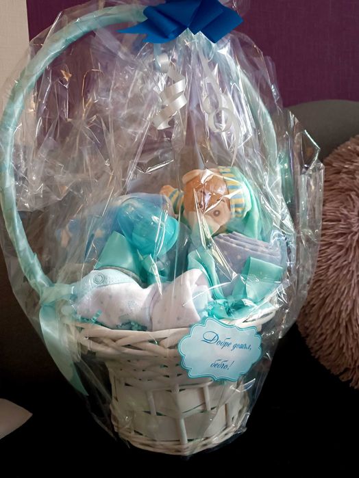 Бебешка кошница за момче - новородено