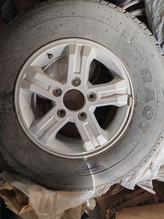 Запасное колесо на KIA SORENTO