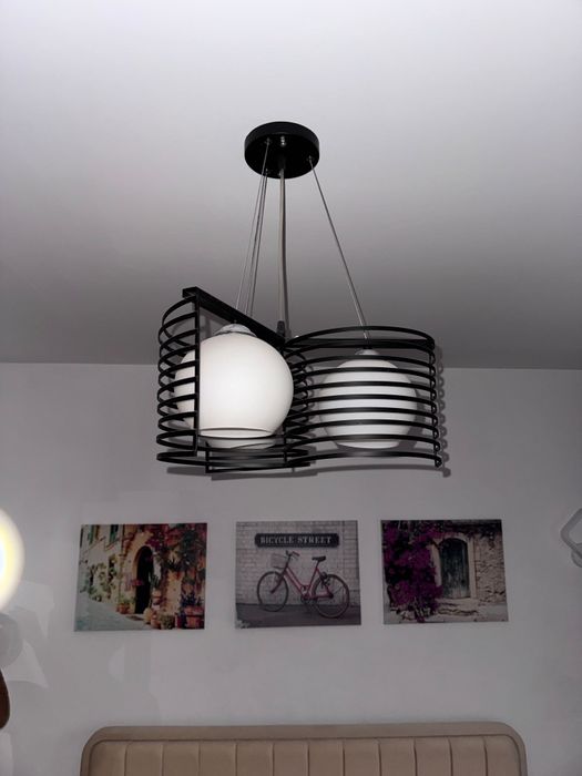 Lustra metal aspect industrial