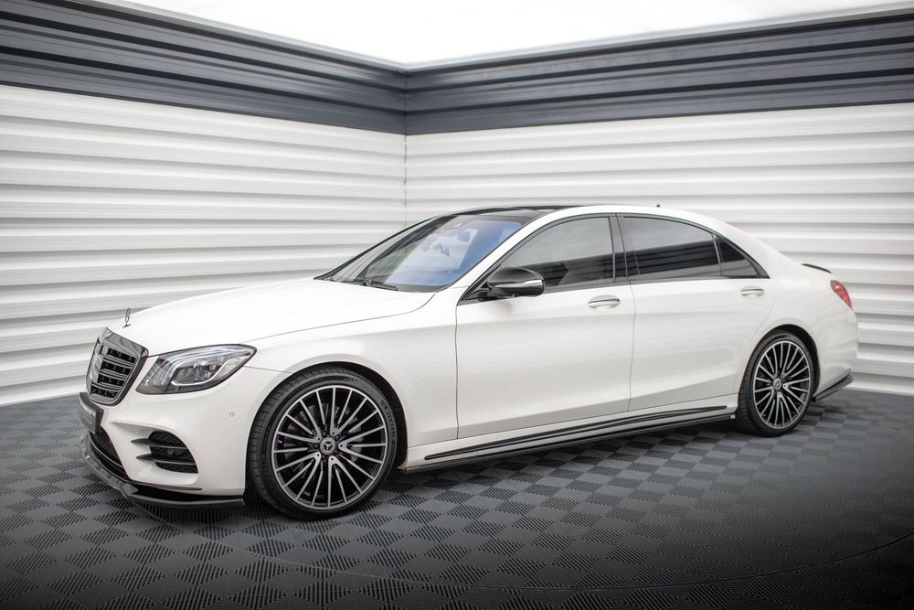Добавки за прагове Maxton design за Mercedes Benz W222 (2013-2020)