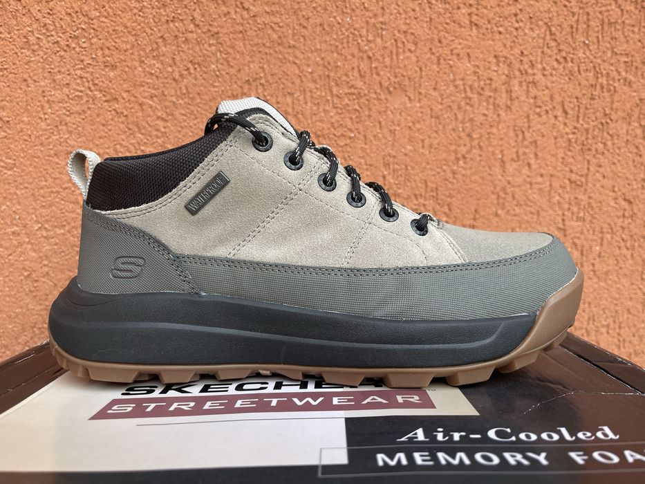Ghete Skechers impermeabile originale noi piele bocanci cizme 42