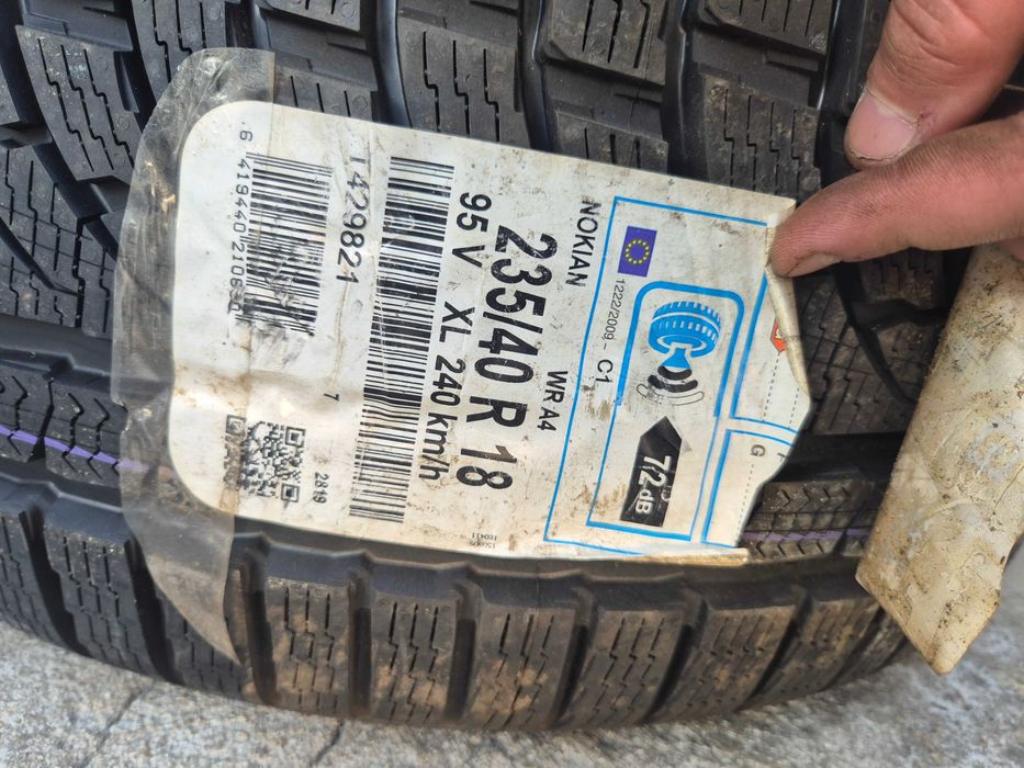 2 Anvelope M+S IARNA - 235/40/18 - NOKIAN - NOU - DOT 2018 !