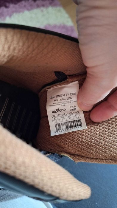 Role Oxelo Quad 5 marime 39 (24.5 cm)