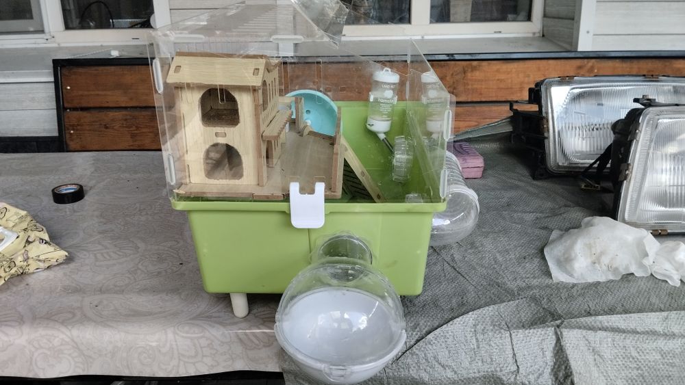 Клетка для хомячков и шин шил