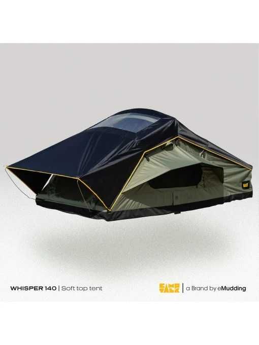 Cort de acoperiș auto CampTalk Whisper 190, pentru 4-5 persoane, 190x310 cm, greutate 80 kg, Sky View, compatibil SUV și 4x4