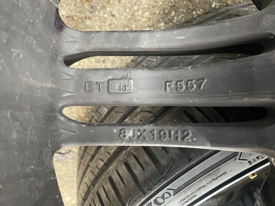 Jante Segment Audi R19, 5x112, 66.6 butuc, anvelope vara Urziceni • OLX.ro