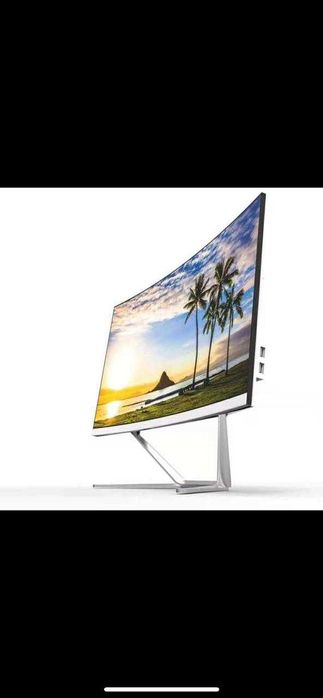 Моноблок, Белый Моноблок, Моноблок изогнутый