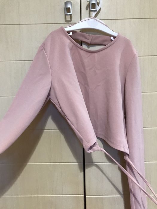 Топ с открытой спиной от zara