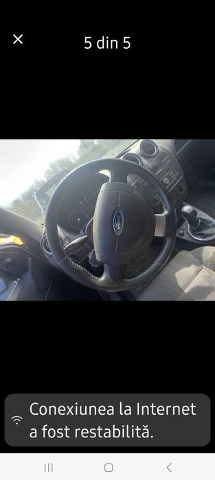 Dezmembrez ford fiesta an 2008 motor 1.6 diesel Cod motor HHJB