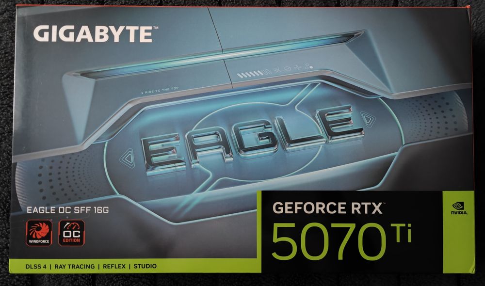 Видеокарта Gigabyte GeForce RTX 5070 TI Eagle 16gb