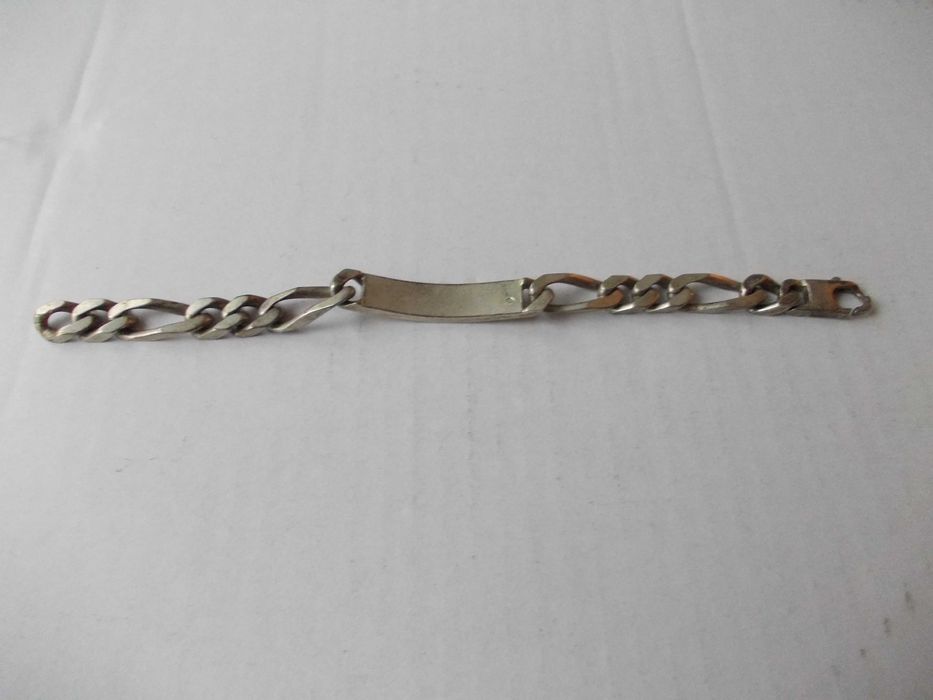 Bratara masiva veche din argint