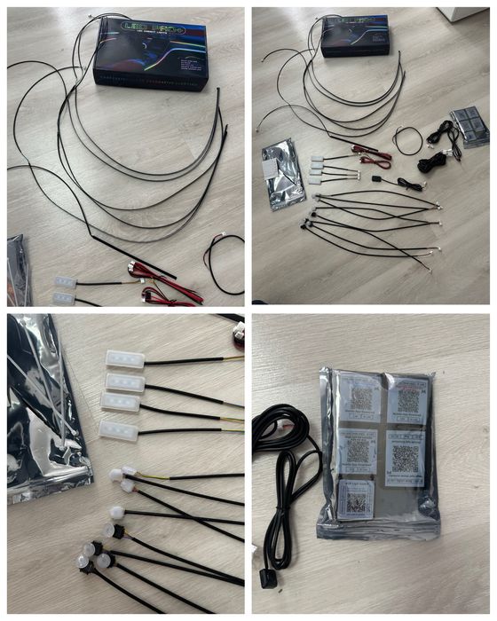 Lumini Ambientale LED interior RGB 18 in 1 - Avem si fire RGB led