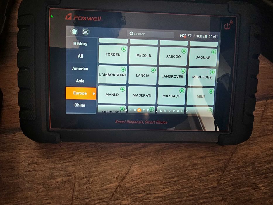 Автодиагностика FOXWELL NT809TS