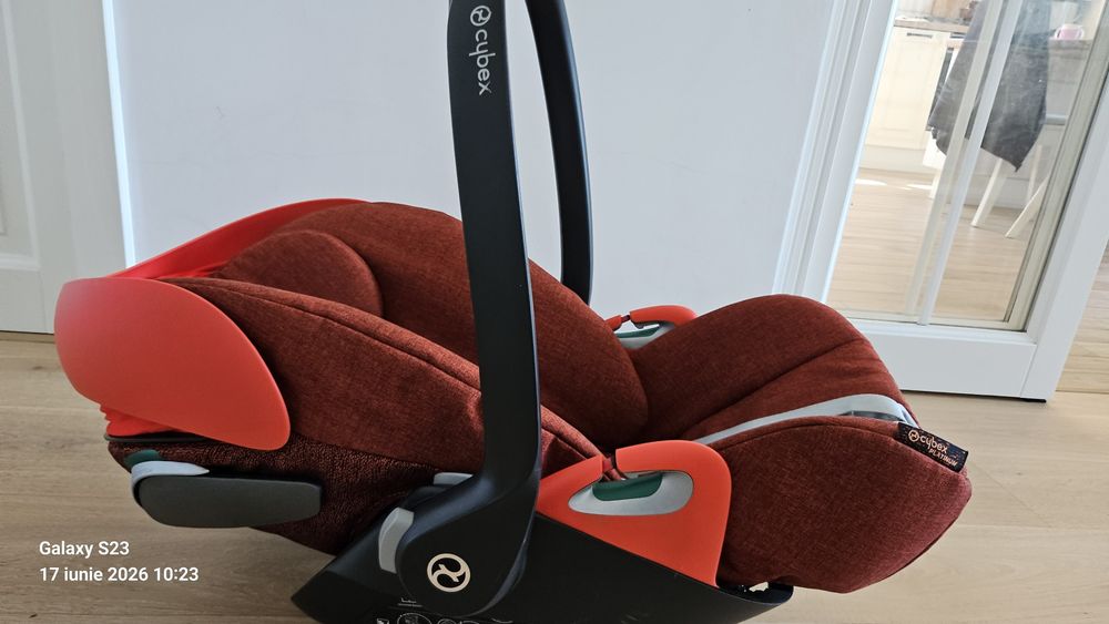 Scoica auto Cybex Platinum Cloud Z2 i-Size , 0-24 luni, confortabila - Autumn Gold