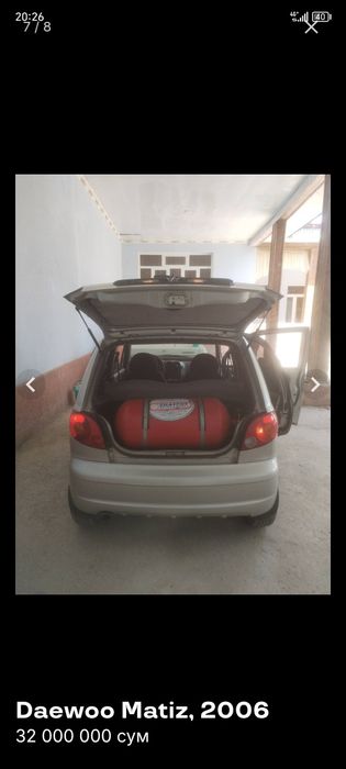 Matiz 2006. Metan gaz