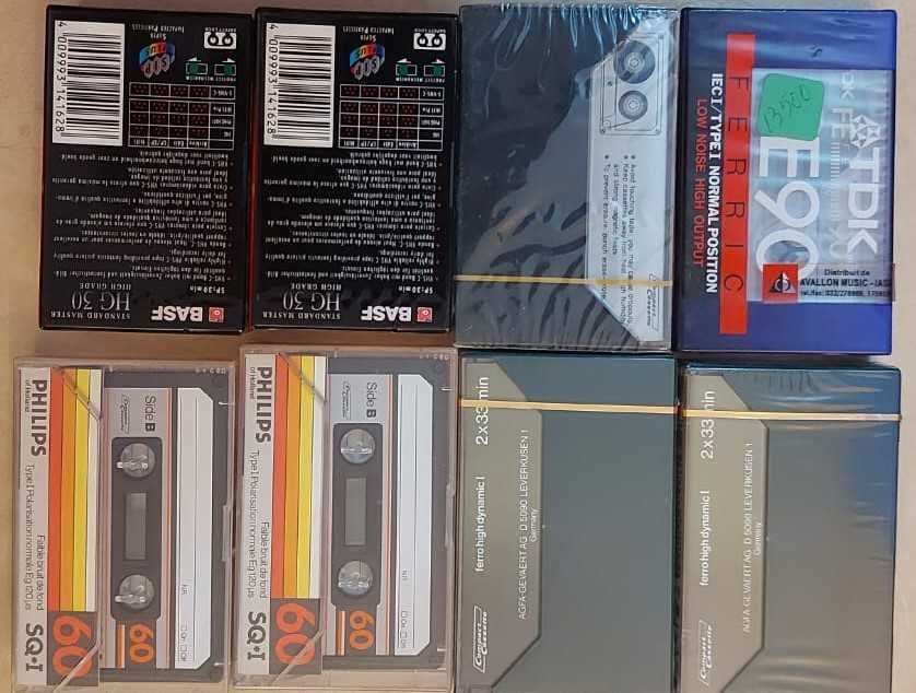 Casete audio si video sigilate