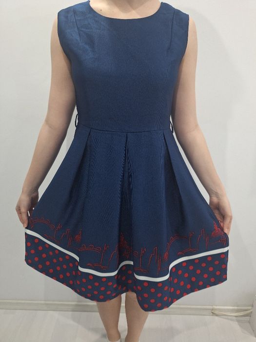 Rochie fete marime M, bleumarin