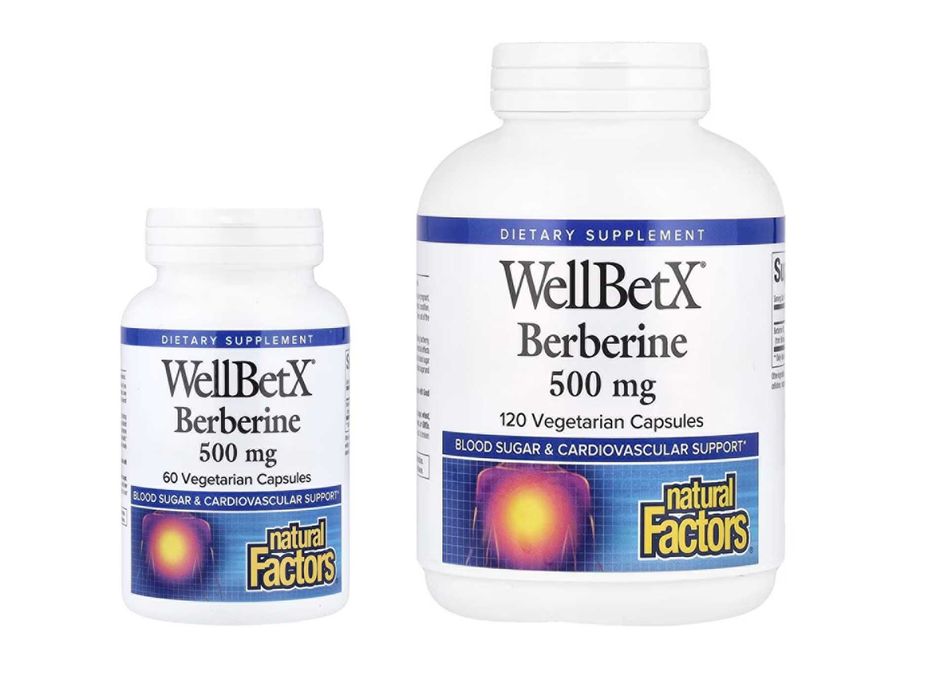 Natural Factors WellBetX Berberine берберин berberin