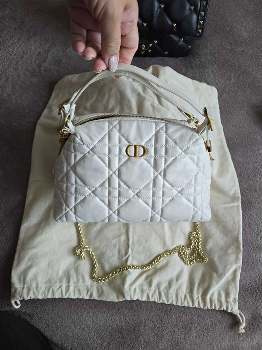 Geantă piele naturală Dior