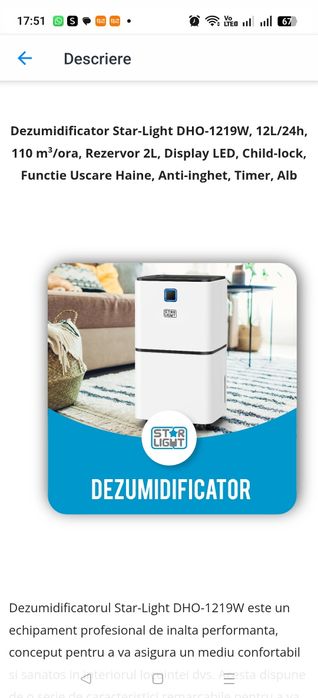 Dezumificator Star-light