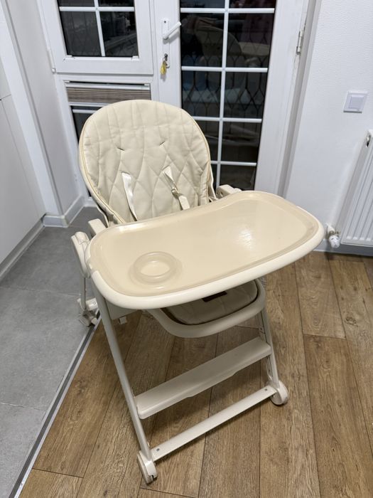 Детский стульчик для кормления happy baby berny lux.