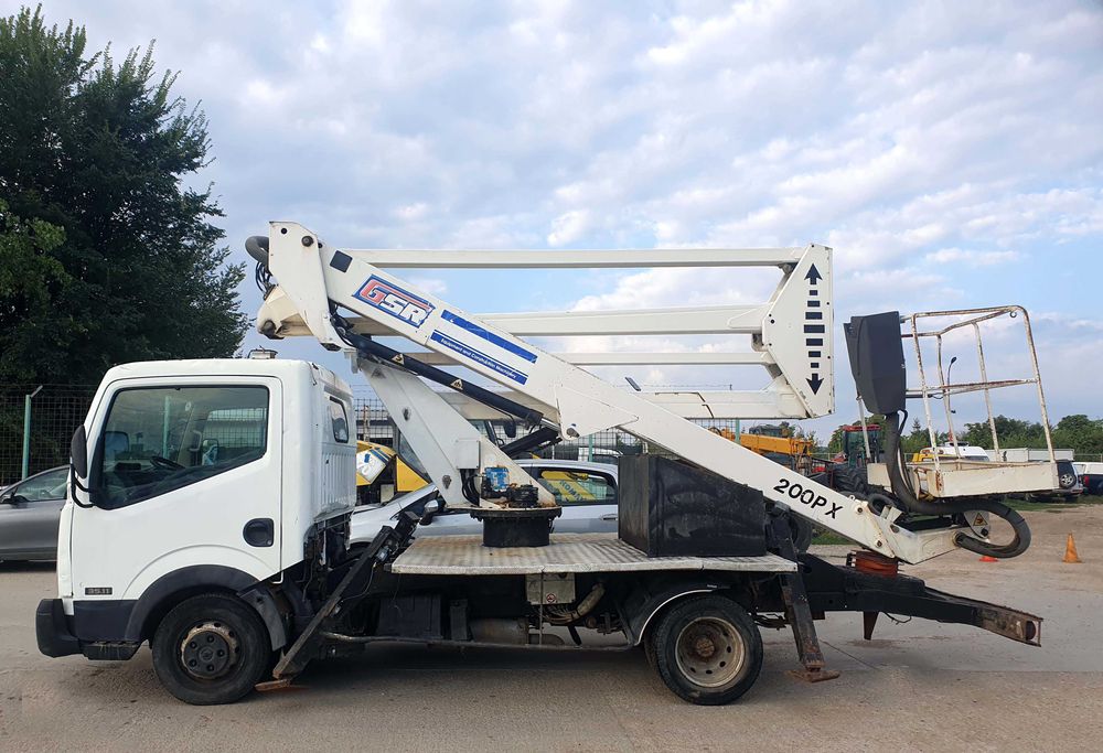 Nissan Cabstar 35.11, nacela, PRB 20 metrii, GSR E200 PX, an 2008