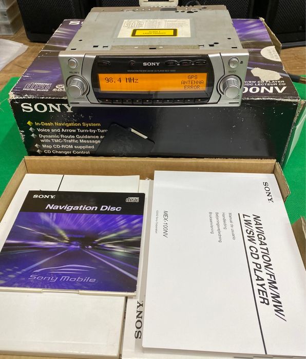 CD player auto Sony(Becker) MEX 100NV