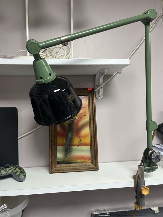 Работна лампа от 50-те години на миналия век от Кърт Фишер за Midgard