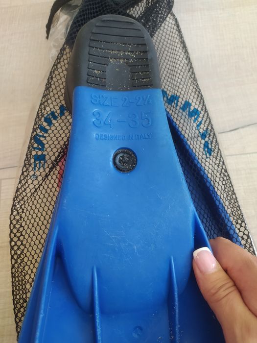 Плавници, 34-35 номер, сини