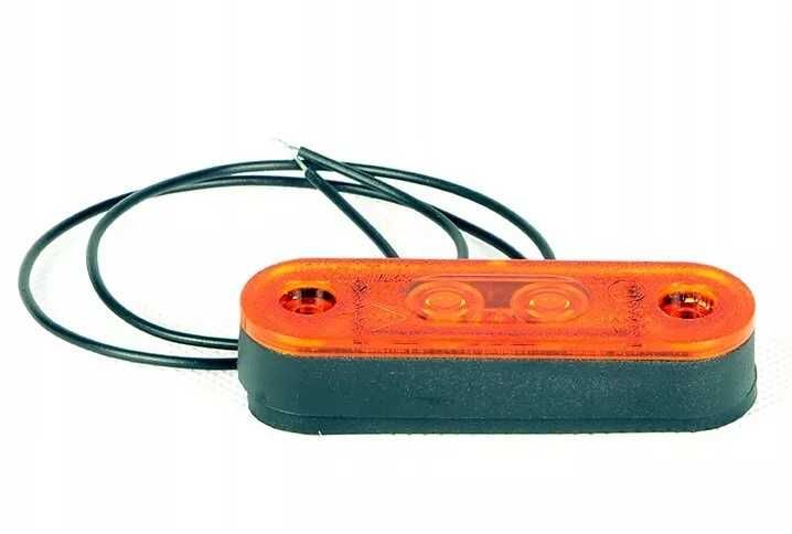 1 бр. LED ЛЕД габарити флаш с 2 SMD диода за ролбар  5 цвята , Полша