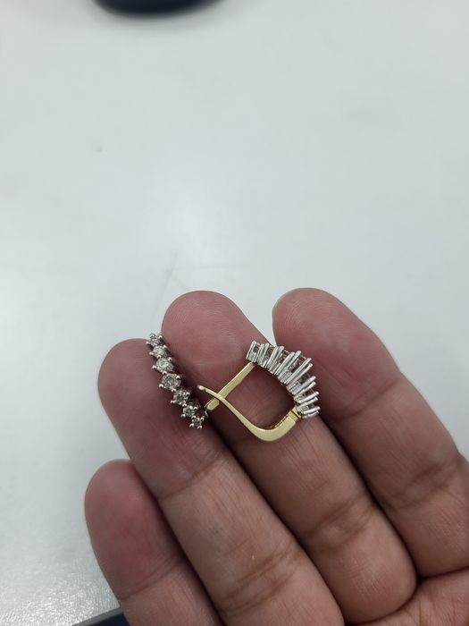 Золотые серьги 585