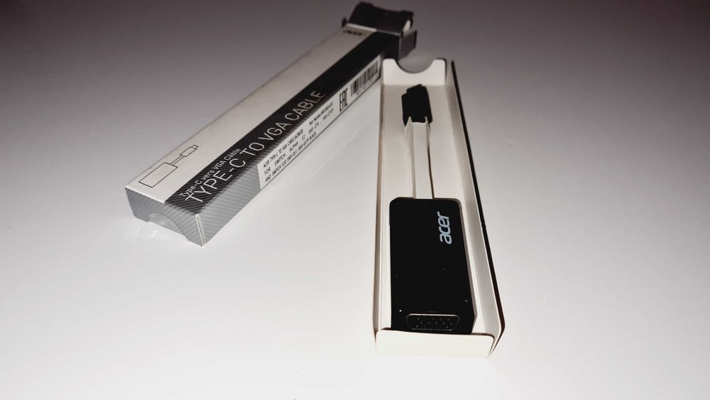 Adaptor Acer USB-C la VGA