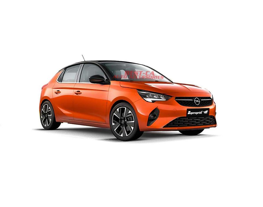 Текстилен черен подлакътник подходящ за Opel Corsa F 2019+