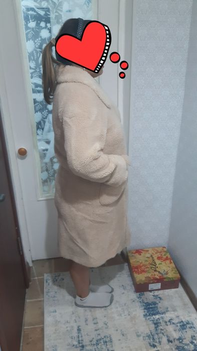 Шубка тедди дубленчатая