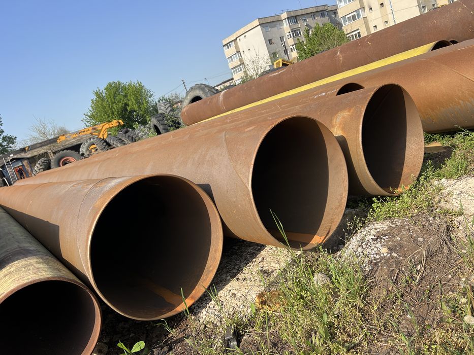 Vand teava metalica teava trasa si sudata elicoidal la pret bun