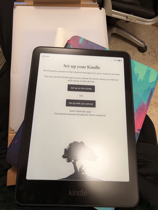 Amazon kindle paperwhite generatia 12 nou cu cont amazon 16gb optional husa originala Cititi anuntul