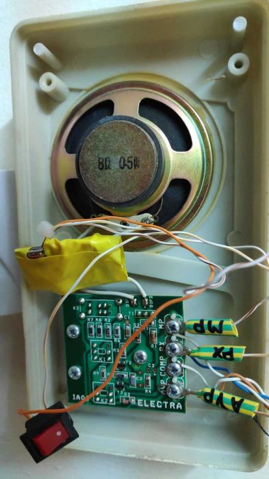 Automatizare interfon ELECTRA  cu buton de activare/dezactivare