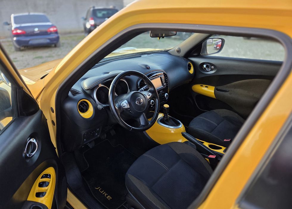 Nissan Juke Facelift Yellow Edition
