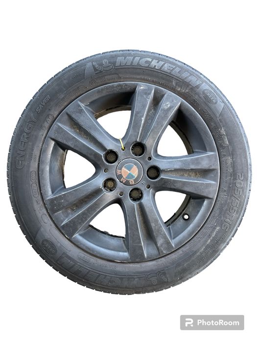 Jante aliaj Originale BMW R16 cu anvelope de vara Michelin 205 55 R16