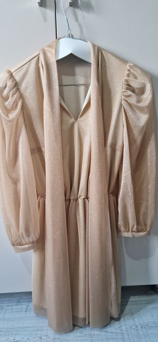 Rochie Poema Auriu XS/34