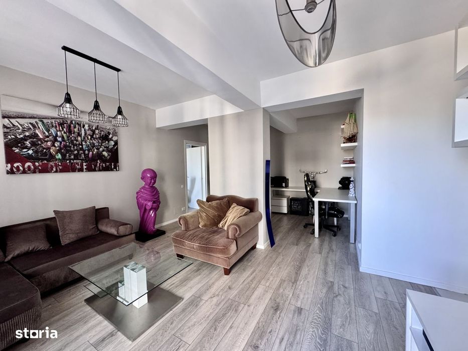 2 Camere, terasa spectaculoasa | 95,4 mp | Pipera Rond OMV | Parcare s