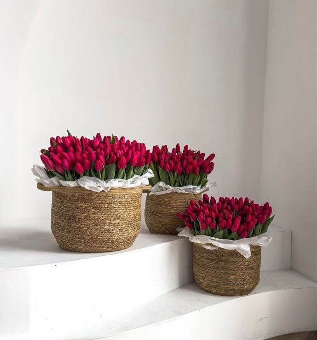 ТЮЛЬПАНЫ. Букеты. В розницу