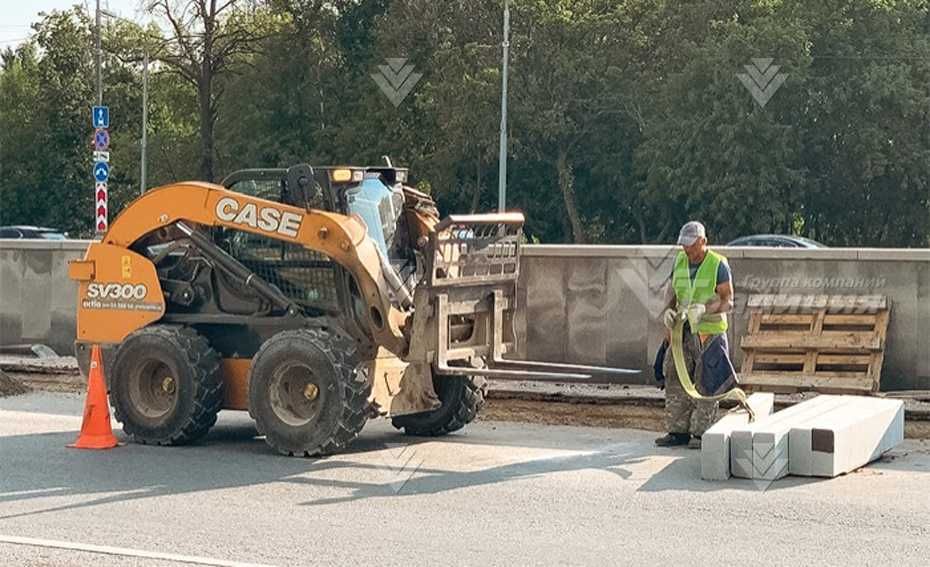 Вилы паллетные для мини-погрузчика CASE SR175