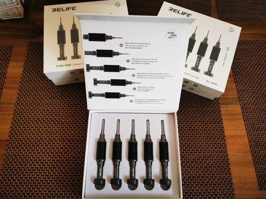 Set 5 surubelnite profesioniste reparatii telefoane electronice mici