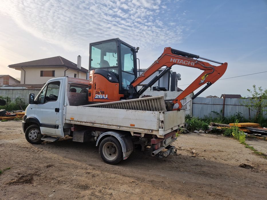 Inchiriez miniexcavator Bragadiru, Domnesti, Magurele