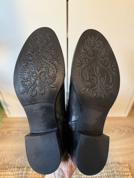 Cizme din piele naturala - Geox - Nr. 37-38