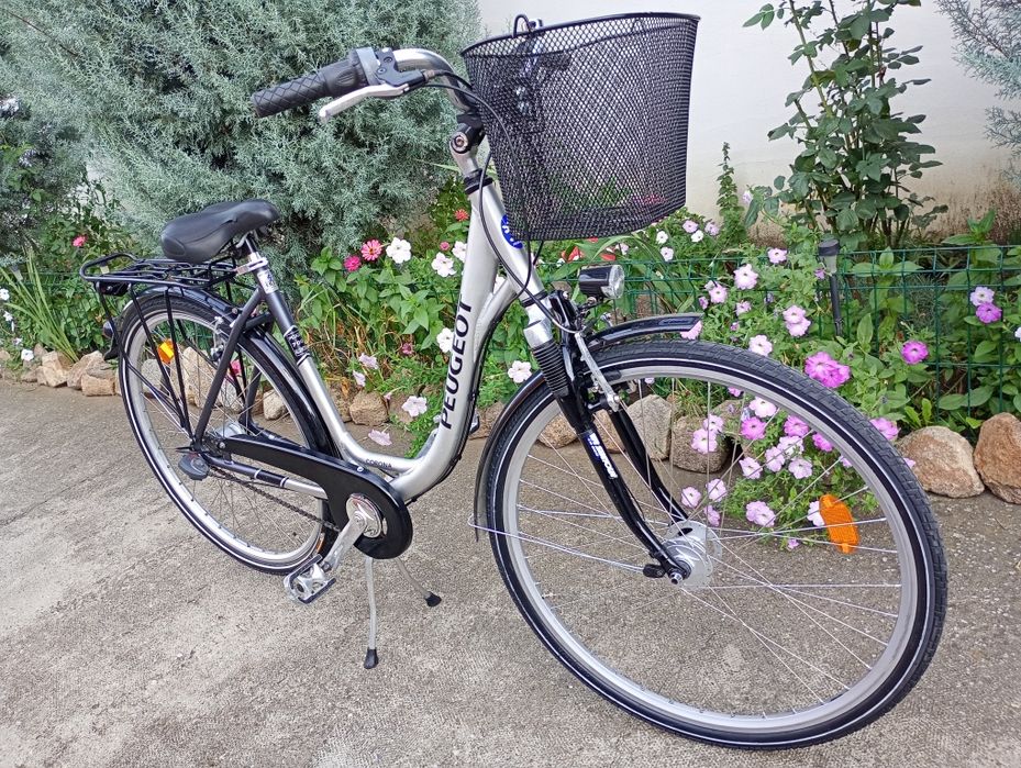 Bicicletă damă PEUGEOT,cu 7 vit Sram,frână picior!