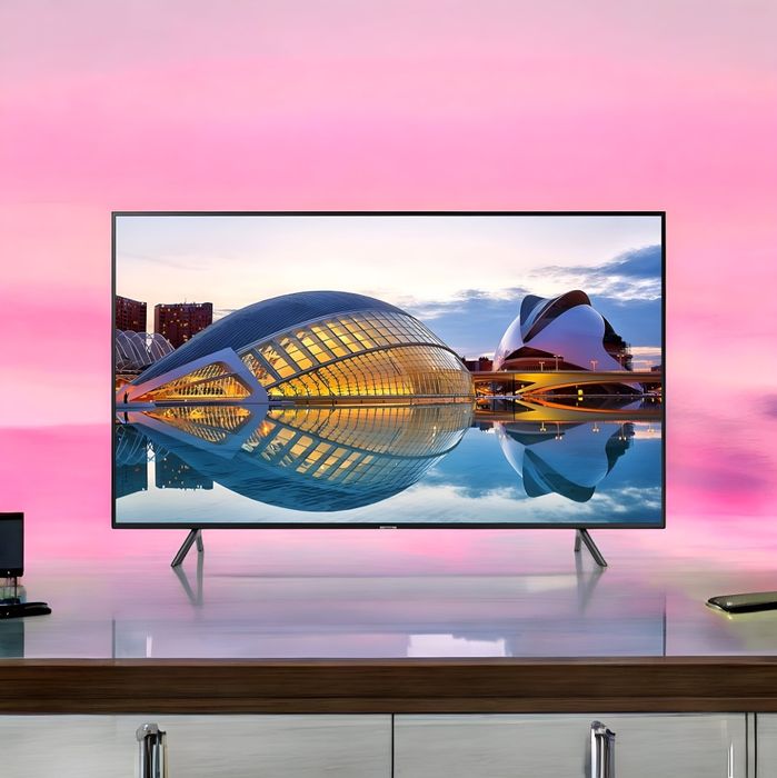 Доставка Большой смарт ТВ Самсунг 140 см  в рассрочку Алматы